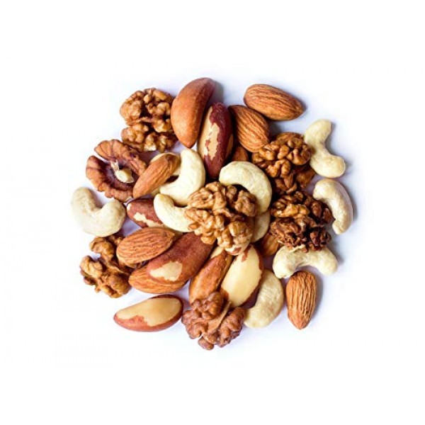 Healthy Mix Of Certified Organic Raw Nuts By Food To Live Cashe