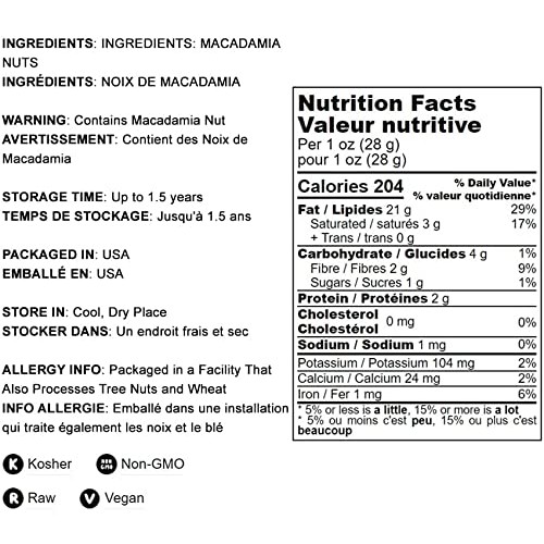 Macadamia Nut Halves &Amp; Pieces, 4 Pounds – Non-Gmo Verified, Raw,