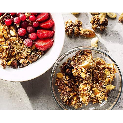 Mixed Raw Nuts, 2 Pounds - Cashews, Brazil Nuts, Walnuts, Almond