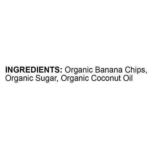 Organic Banana Chips, 1 Pound — Sweetened, Unsulfured, Non-Gmo,