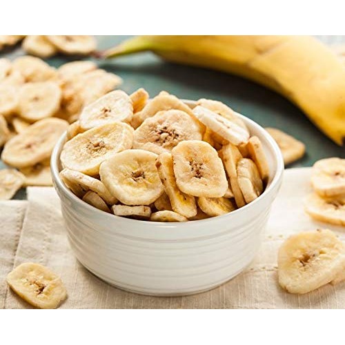 Organic Banana Chips, 1 Pound — Sweetened, Unsulfured, Non-Gmo,
