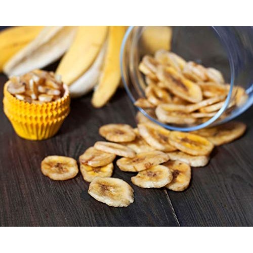 Organic Banana Chips, 2 Pounds — Sweetened, Unsulfured, Non-Gmo,