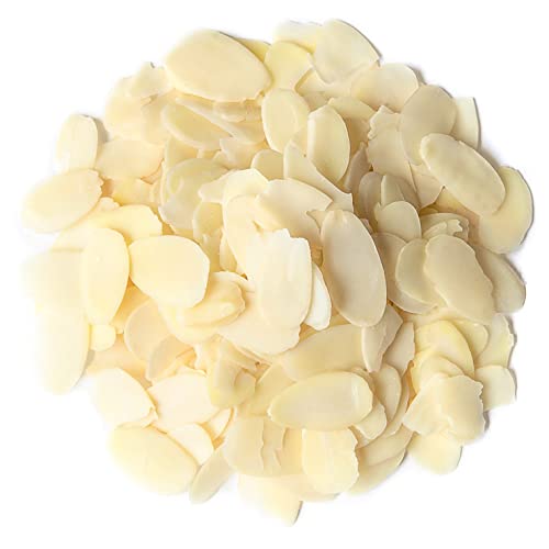 Organic Blanched Sliced Almonds, 6 Pounds - Non-GMO, Raw, Unpast...