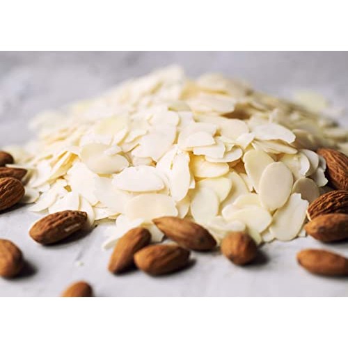Organic Blanched Sliced Almonds, 6 Pounds - Non-GMO, Raw, Unpast...