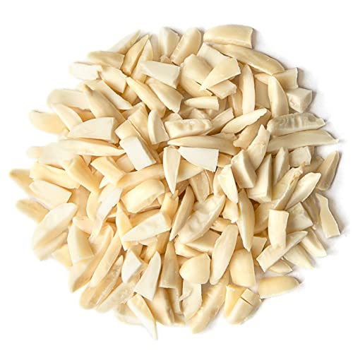 Organic Blanched Slivered Almonds, 7 Pounds – Non-GMO, Raw, Unsa...