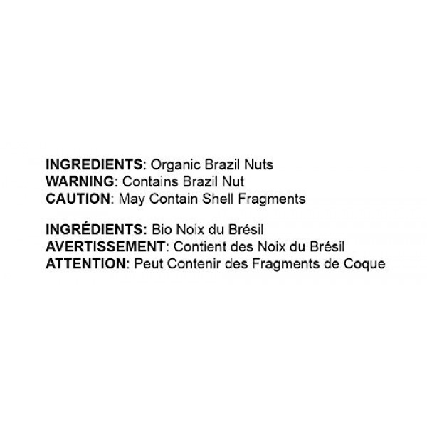 Organic Brazil Nuts, 4 Pounds – No Shell, Non-Gmo, Kosher, Raw,