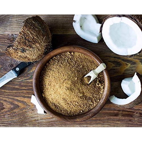 Organic Brown Coconut Sugar, 8 Ounces - Non-Gmo, Pure Palm Sugar