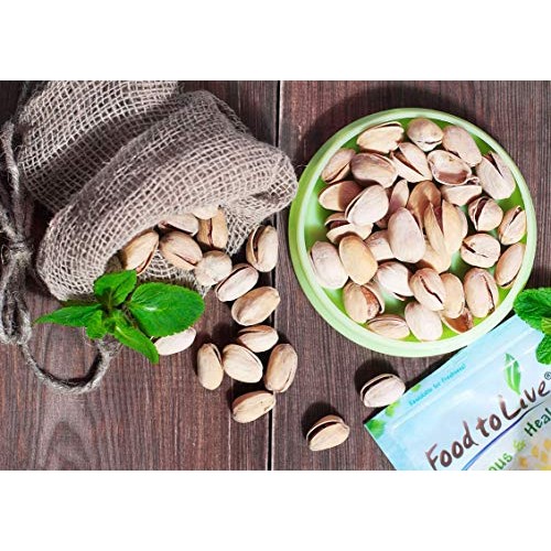 Organic California Pistachios, 5 Pounds - Non-Gmo, Kosher, In Sh