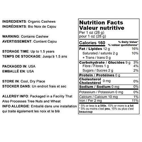 Organic Cashew Flour, 4 Pounds - Non-Gmo, Finely Ground Nuts, Ra