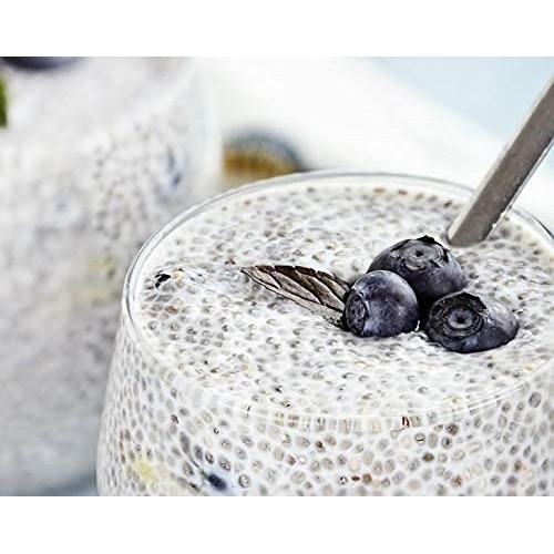 Organic Chia Seeds, 8 Ounces — Black, Vegan, Kosher, Non-Gmo, Gr