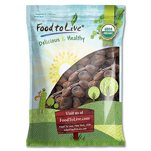 Organic Dried Apricots, 8 Pounds - Non-Gmo, Kosher, Unsulfured,