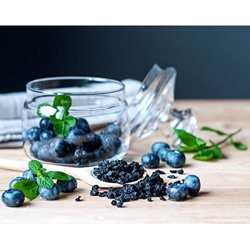 Organic Dried Blueberries, 1 Pound - Non-Gmo, Kosher, Raw, Vegan
