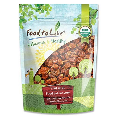 Organic Dried Golden Berries, 2 Pounds - Non-Gmo, Kosher, Raw, V Organic Dried Golden Berries, 2 Pounds - Non-Gmo, Kosher, Raw, V