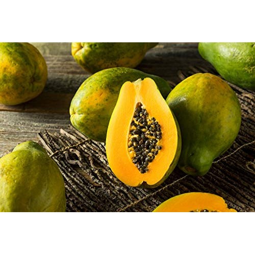 Organic Dried Papaya Spears, 1 Pound - Non-Gmo, Kosher, Unsulfur