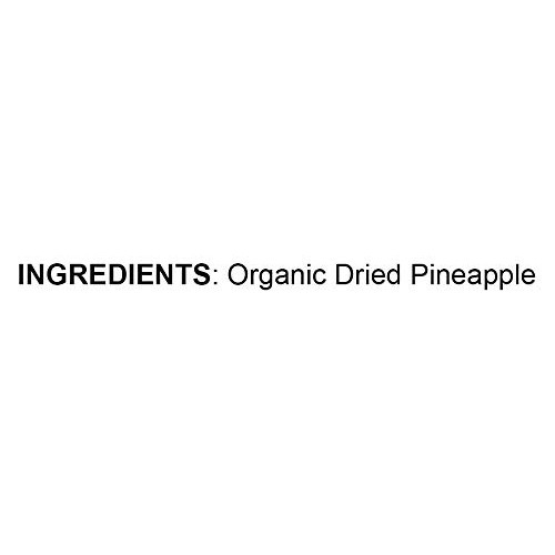 Organic Dried Pineapple Rings, 1 Pound - Non-Gmo, Kosher, Unswee