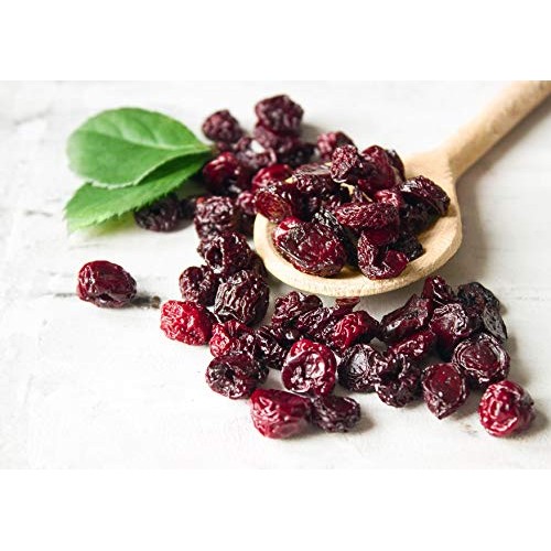 Organic Dried Tart Cherries, 1 Pound — Lightly Sweetened, Pitted