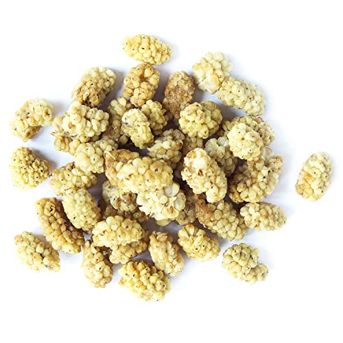 Organic Dried White Mulberries, 5 Pounds - Non-GMO, Unsulfured, ...