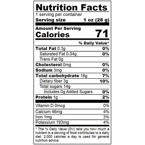 Organic Figs, 8 Ounces - Non-Gmo, Kosher, Raw, Vegan