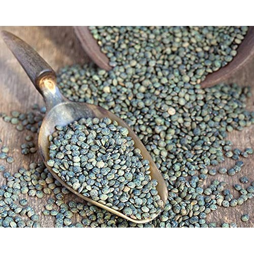 Organic French Green Lentils By Food To Live Whole Dry Beans, N