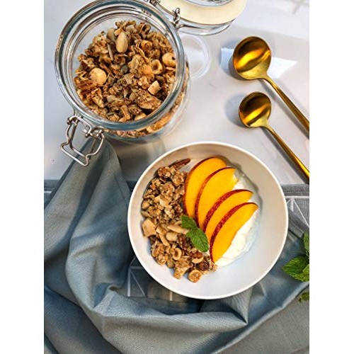 Organic Golden Crunchy Granola, 12 Ounces - Non-Gmo, Kosher, Veg
