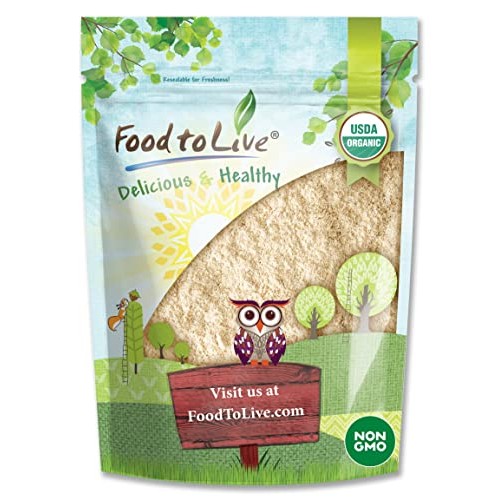 Organic Green Pea Flour, 1.5 Pounds – Non-GMO, Finely Ground, Pu...