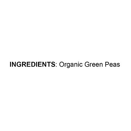 Organic Green Split Peas, 1 Pound - Non-Gmo, Kosher, Raw, Dried,