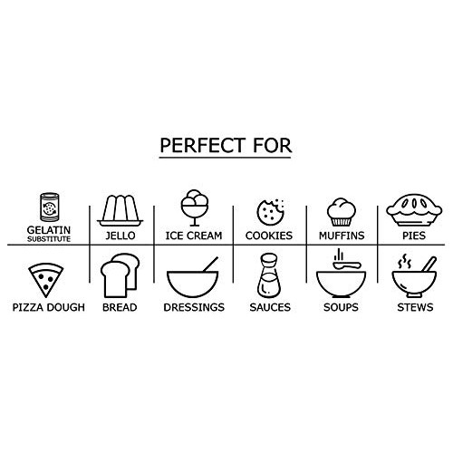 Organic Guar Gum Powder, 5 Pounds - Great Thickener &Amp; Binder, Fo