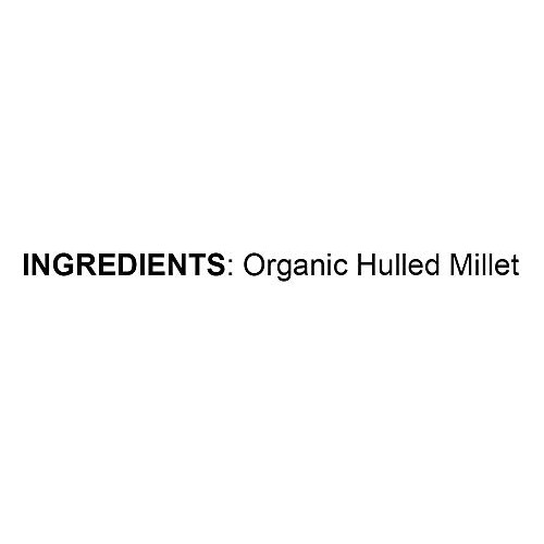Organic Hulled Millet, 1 Pound — Whole Grain Seeds, Non-Gmo, Kos