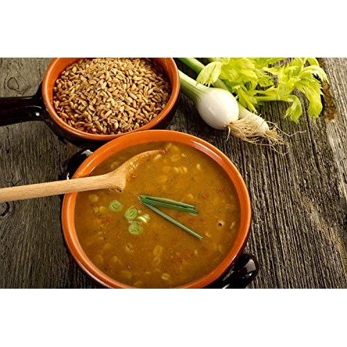 Organic Italian Pearled Farro, 5 Pounds - Non-Gmo, Kosher, Vegan