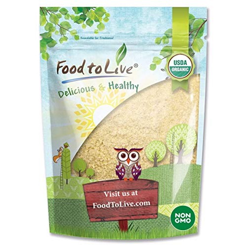 Organic Kamut Khorasan Wheat Flour, 1 Pound - Stone Ground Powde