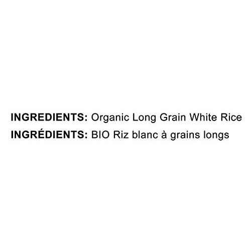 Organic Long Grain White Rice, 1 Pound - Non-Gmo, Kosher, Vegan,