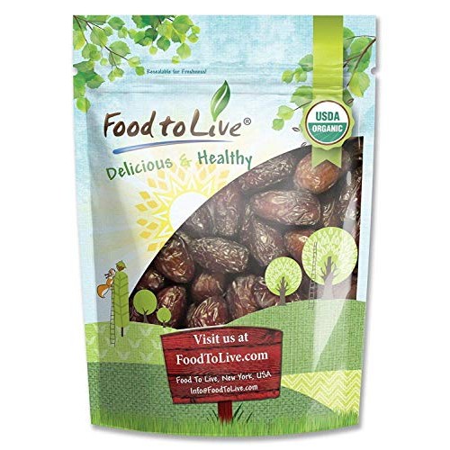 Organic Medjool Dates, 1 Pound - Non-Gmo, Raw, Vegan