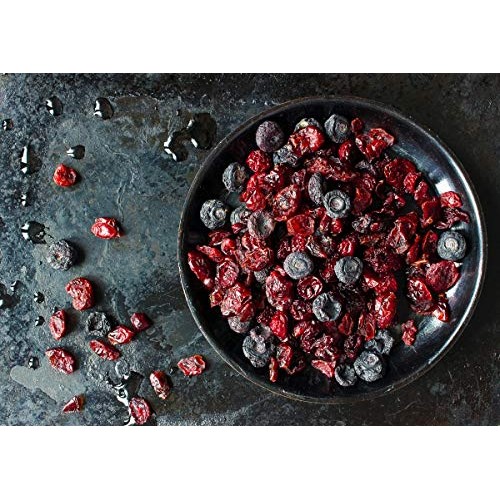 Organic Mixed Berries, 1 Pound — Non-Gmo Dried Blueberries, Cran