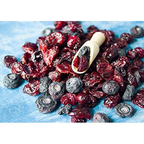 Organic Mixed Berries, 8 Ounces — Non-Gmo Dried Blueberries, Cra