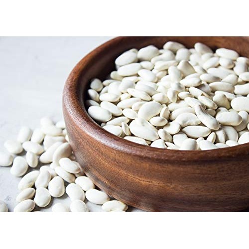 Organic Navy Beans, 1 Pound - Non-Gmo, Kosher, Raw, Vegan, Bulk