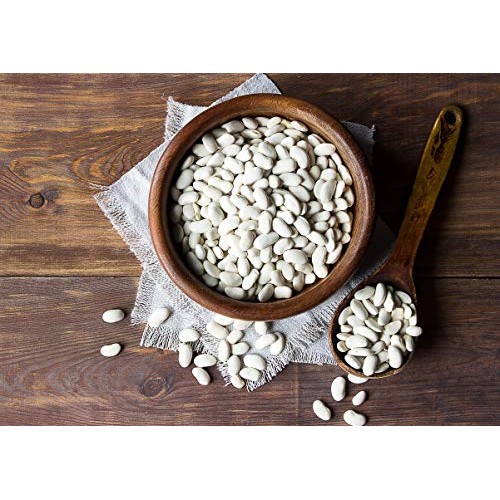 Organic Navy Beans, 1 Pound - Non-Gmo, Kosher, Raw, Vegan, Bulk