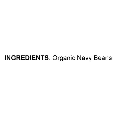 Organic Navy Beans, 3 Pounds - Non-Gmo, Kosher, Raw, Vegan, Bulk