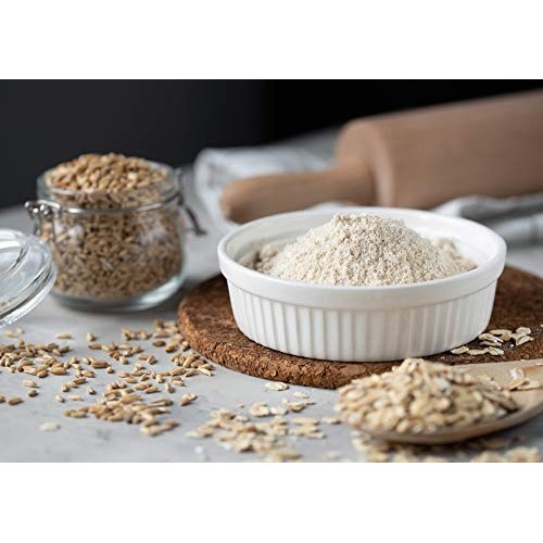 Organic Oat Flour, 8 Pounds - Non-Gmo, Fine, Stone Ground From W