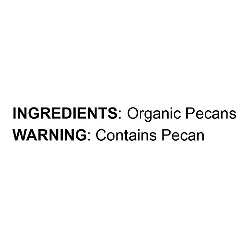 Organic Pecans, 12 Ounces - Non-Gmo, Kosher, Raw, Vegan, No Shell