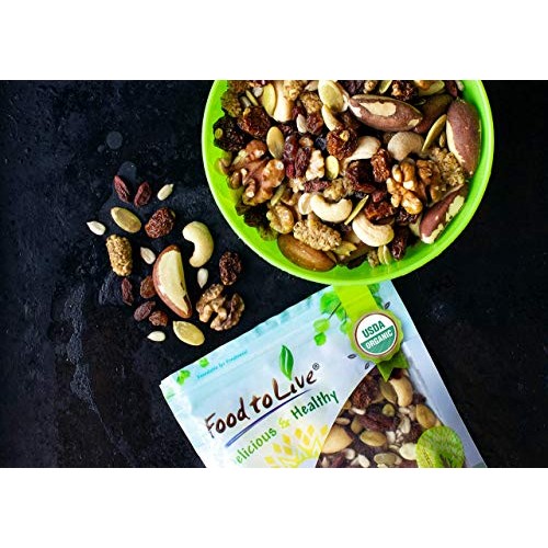 Organic Power Snack Mix, 2 Pounds — Raw And Non-Gmo Trail Mix Co