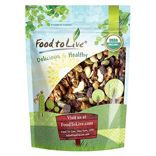 Organic Raw Munchies Snack Mix, 8 Ounces — Raw And Non-Gmo Snack