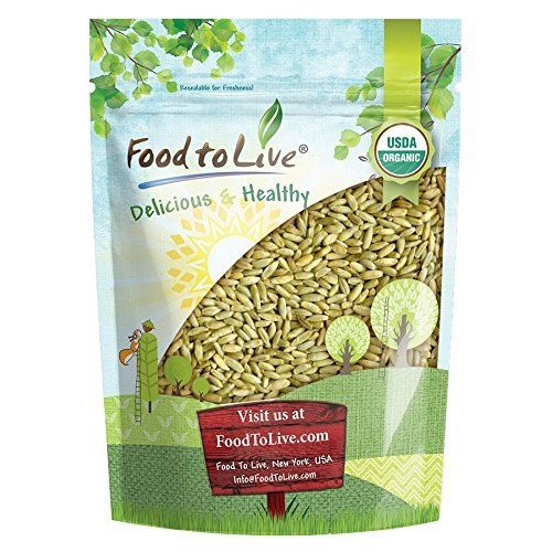 Organic Rye Berries, 1 Pound - Whole Wheat Grain, Non-Gmo, Koshe