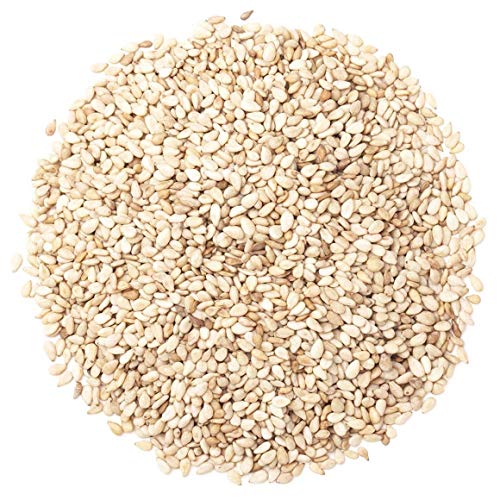 Organic Sesame Seeds, 2 Pounds – Hulled, Non-Gmo, Kosher, Raw, V