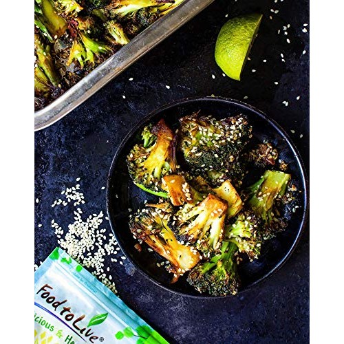 Organic Sesame Seeds, 2 Pounds – Hulled, Non-Gmo, Kosher, Raw, V