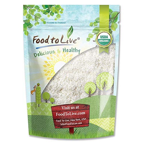 Organic Shredded Coconut, 1 Pound - Desiccated, Unsweetened, Non