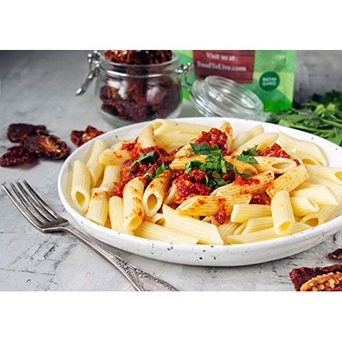 Organic Sun-Dried Tomatoes With Sea Salt, 1 Pound - Salted, Non-