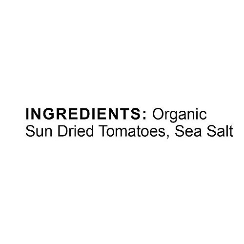 Organic Sun-Dried Tomatoes With Sea Salt, 8 Ounces - Salted, Non