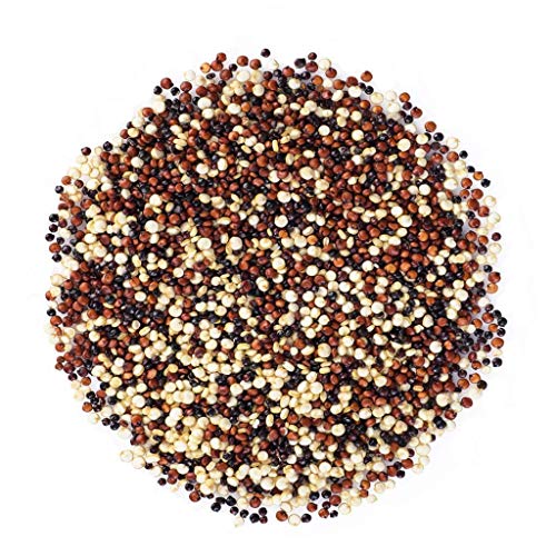 Organic Tri-Color Quinoa, 10 Pounds — Non-Gmo, Raw, Whole Grain,