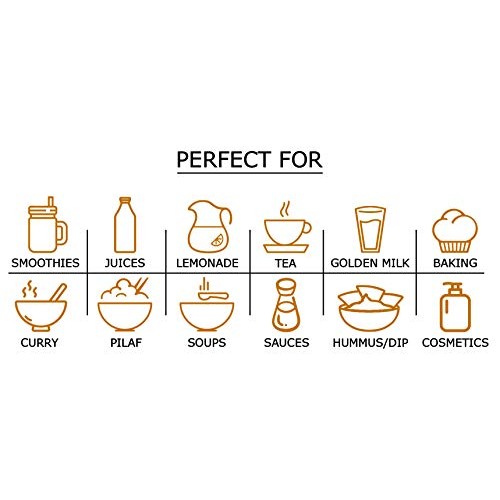 Organic Turmeric Powder, 8 Ounces – Non-GMO, Finely Ground Turme...