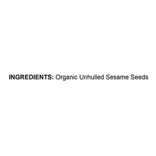 Organic Unhulled Sesame Seeds, 8 Pounds — Natural, Whole, White,